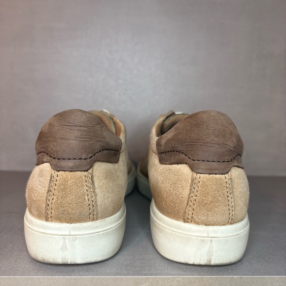 Ecco | Soft 7 Suede Shoes - Cream Tan ; Womens 9.5 - Picture 5 of 8